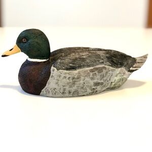 Vintage Mallard Drake collectible duck figurine
